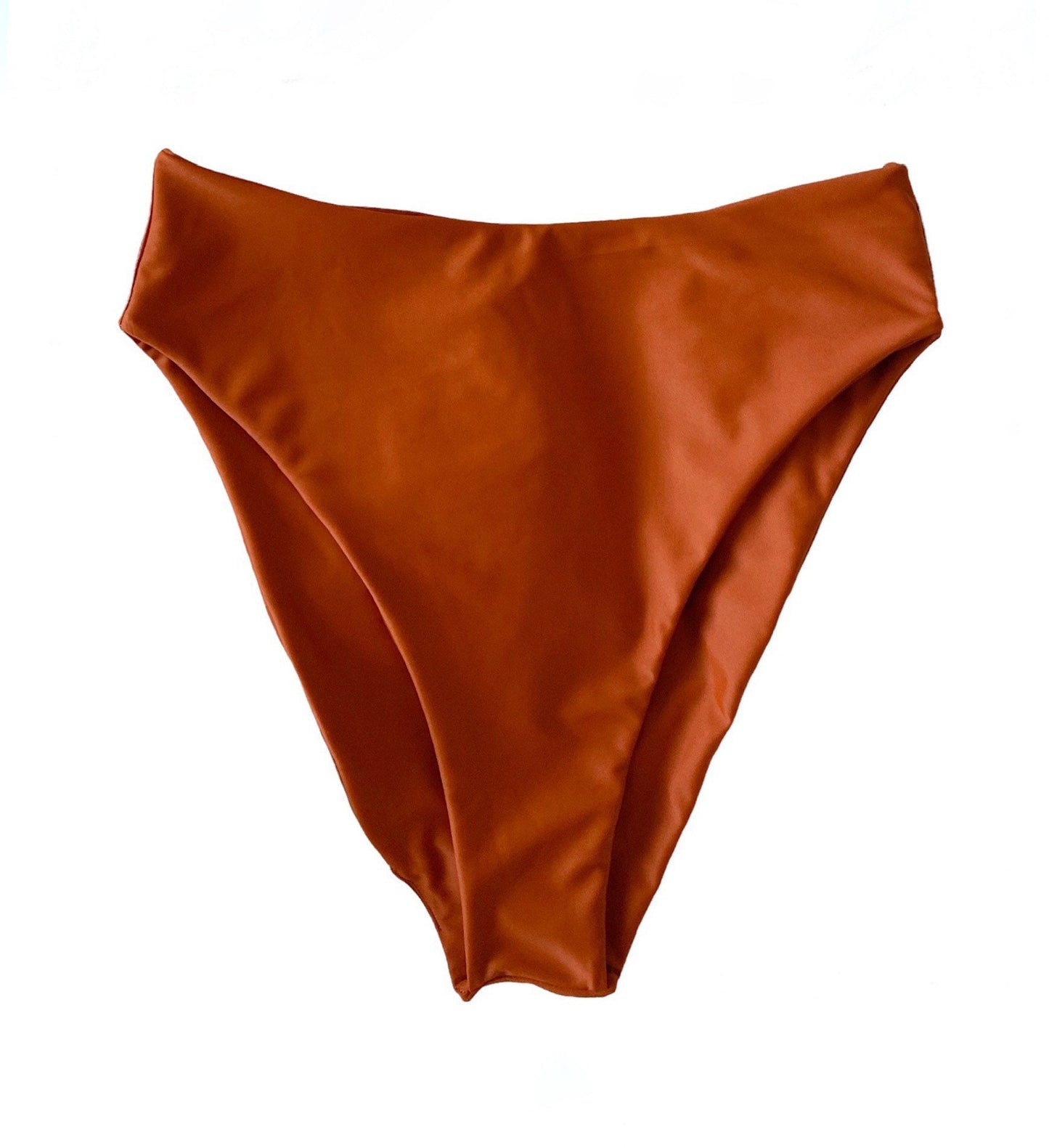High Waisted Bottom - Rust