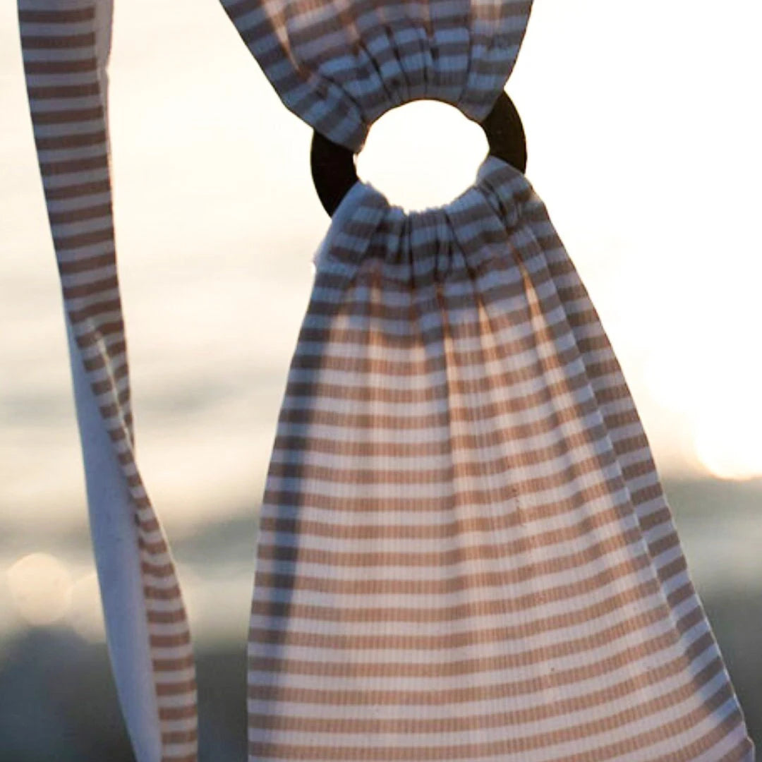 Coconut Bandeau - Beige & White